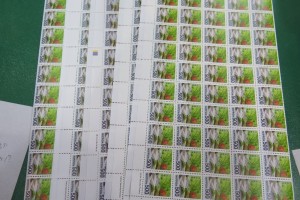 普通切手切手シートをお買取りさせていただきました。(切手買取/記念切手買取)
