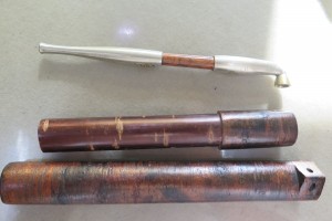 銀製の煙管/キセルをお買取りさせていただきました。(骨董品買取)