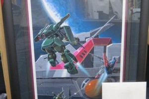 ガンダムのシルクスクリーンをお買取りさせていただきました。（絵買取/絵画買取/版画買取）