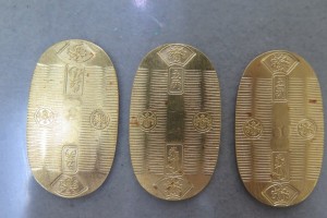 純金小判8ｇ×3枚をお買取りさせていただきました。(24金買取/小判買取)