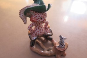 ヘレンドのフィギュリンをお買取りさせていただきました。(ヘレンド買取/ブランド陶器人形買取)