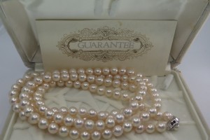 真珠ネックレス/パールネックレスをお買取りさせていただきました。（アクセサリー買取/真珠買取）