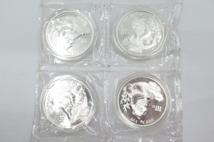 中国のパンダ銀貨をお買取りさせていただきました。（パンダ銀貨買取/中国貨幣買取）