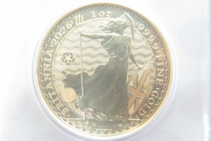 ブリタニア金貨1オンスをお買取りさせていただきました。（金貨買取）